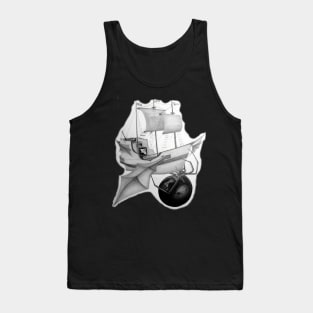 Black Widow Airship Tank Top